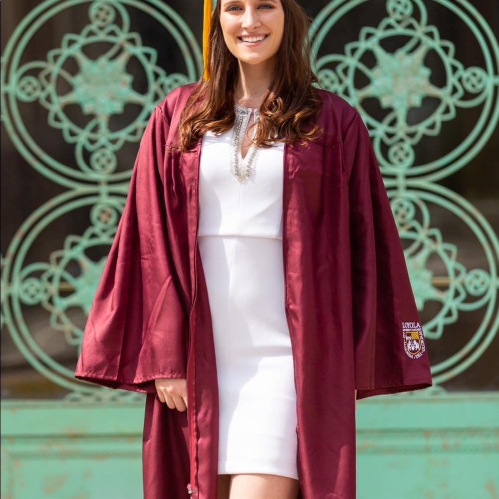 Beaded white Vince Camuto dress